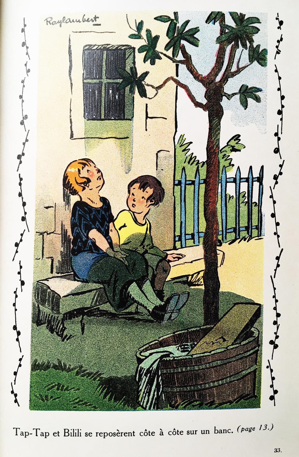 TAPTAP et BILILI se reposent