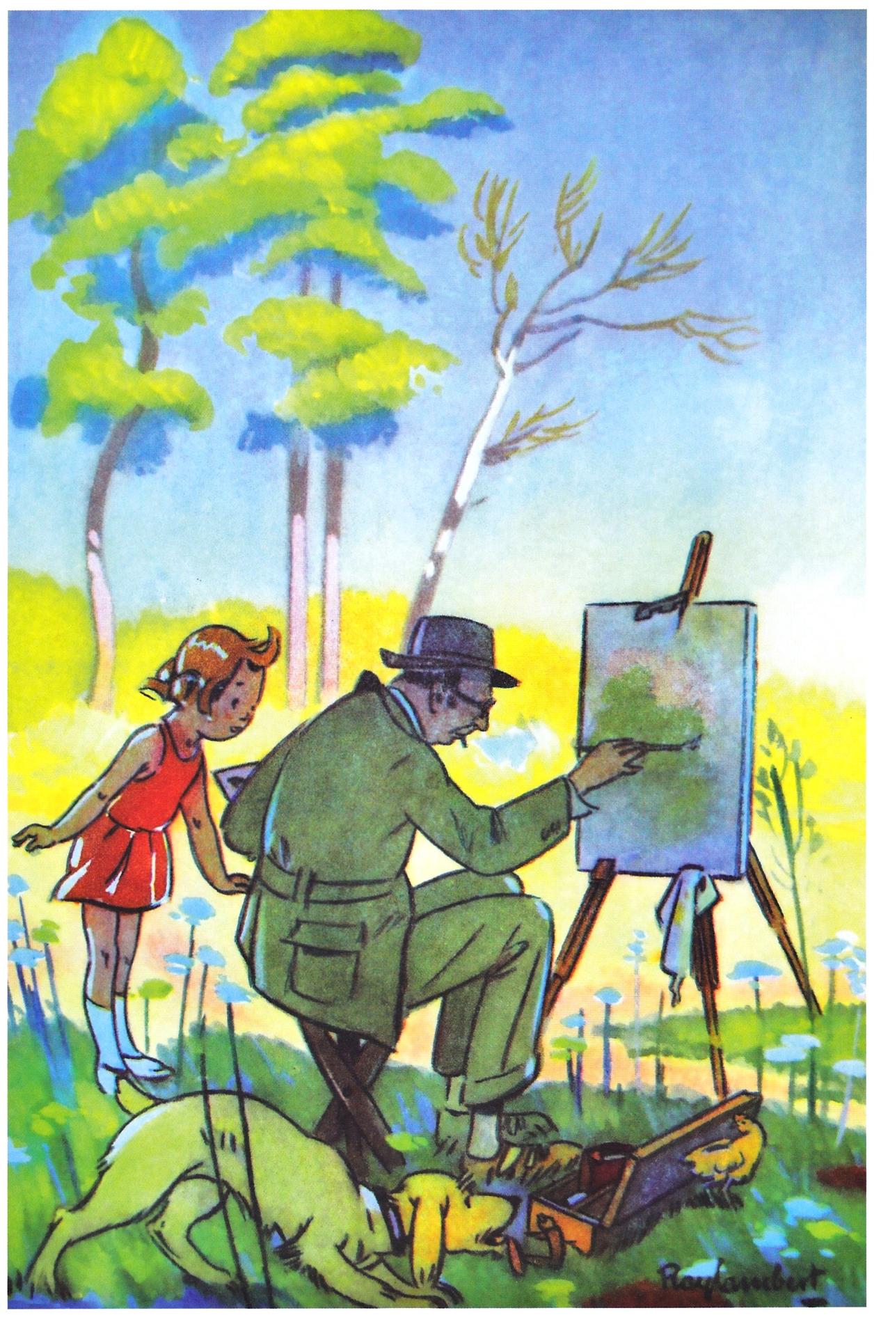 RAYLAMBERT ET JEANNINE DESSIN