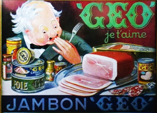 PUBLICITE JAMBON GEO