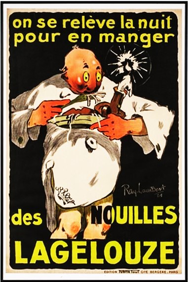 PUB LES NOUILLES LAGELOUZE