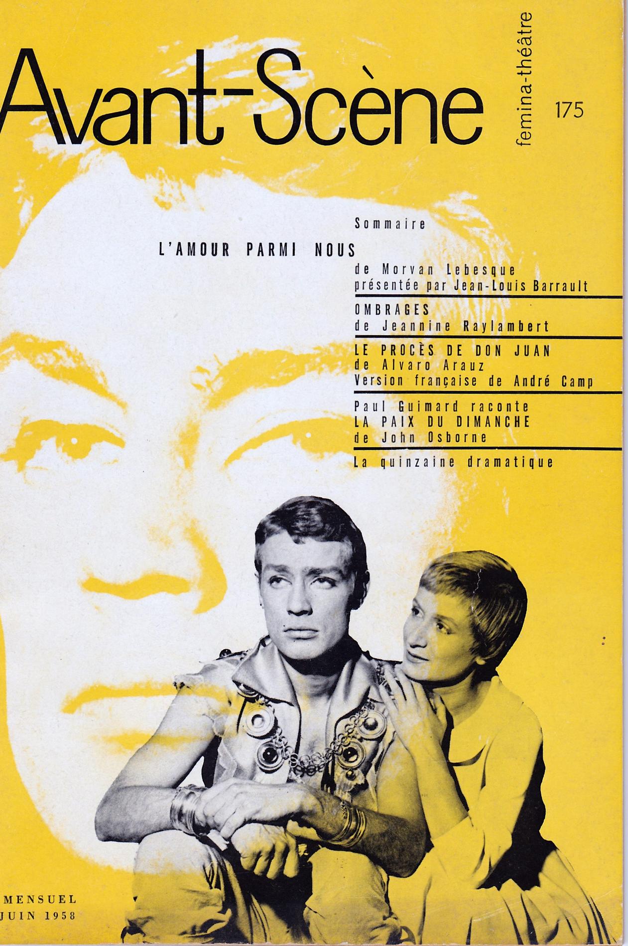 Revue avant-sc&egrave;ne