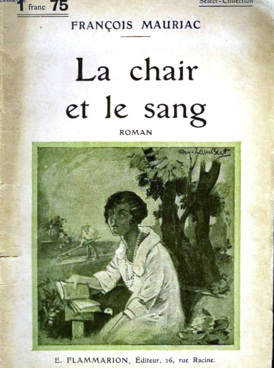 couverture la chair et le sang Mauriac