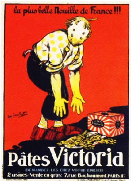 PUB LA PLUS BELLE NOUILLE DE FRANCE VICTORIA
