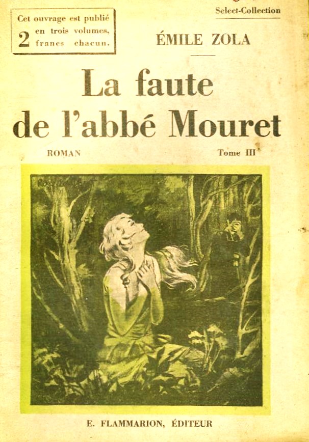 couverture la faute de l'abb&eacute; Flammarion
